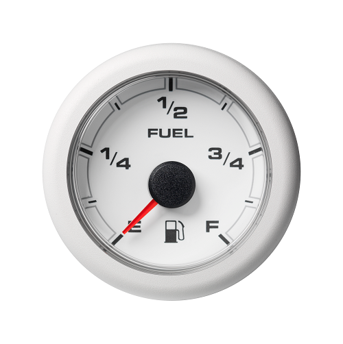 OL Fuel Level 52mm Empty/Full White