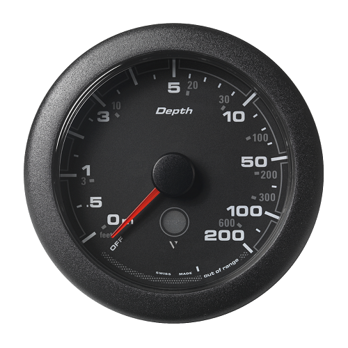 OL Depth 85mm 200m/660ft Black