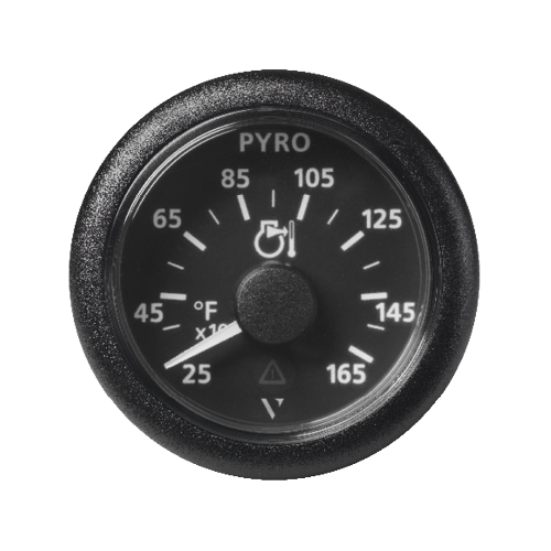 VL Pyrometer 52mm 1650°F Black